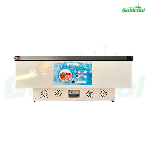 Tủ Đông  Kính Phẳng Goldcool GCKP1200L - Hình ảnh 3