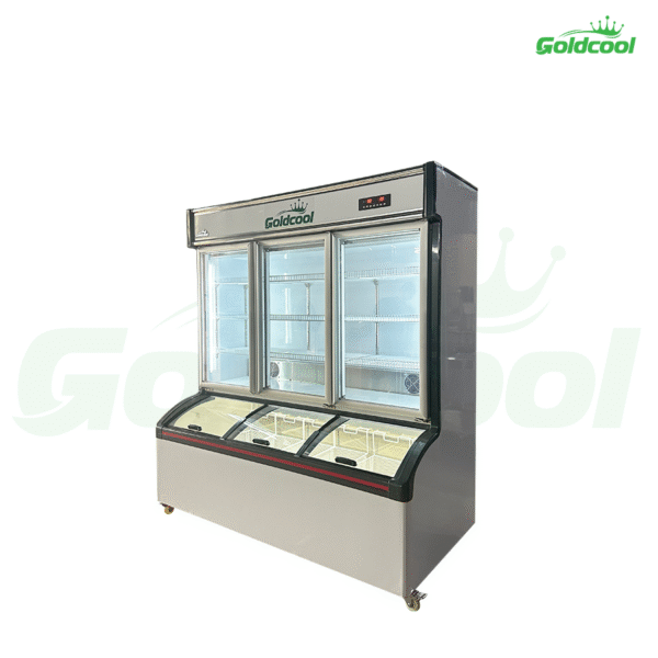 Tủ Đông Mát GoldCool 2 Ngăn GC2N1300 - Hình ảnh 2
