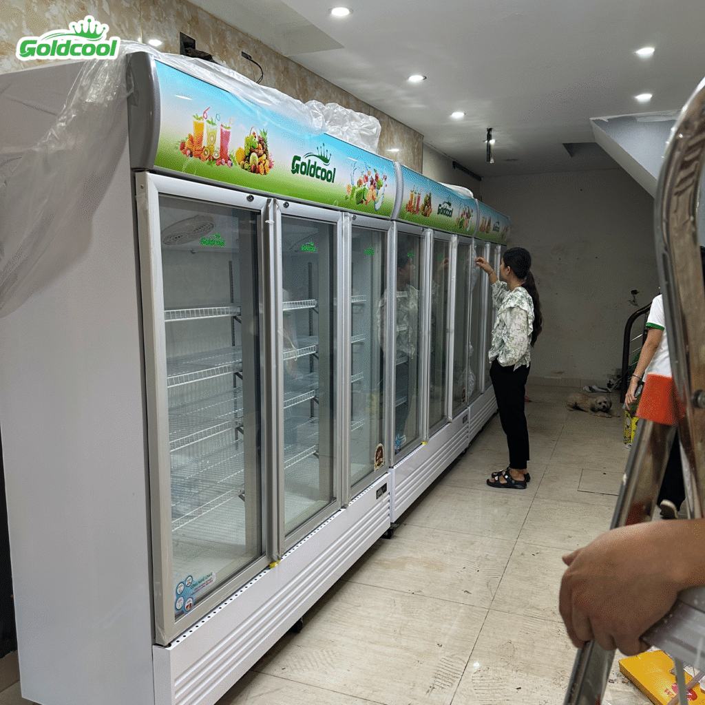 Tủ Mát Trưng Bày Goldcool | Giải Pháp “Hút Khách – Giữ Lạnh – Tăng Doanh Thu 2026" 23
