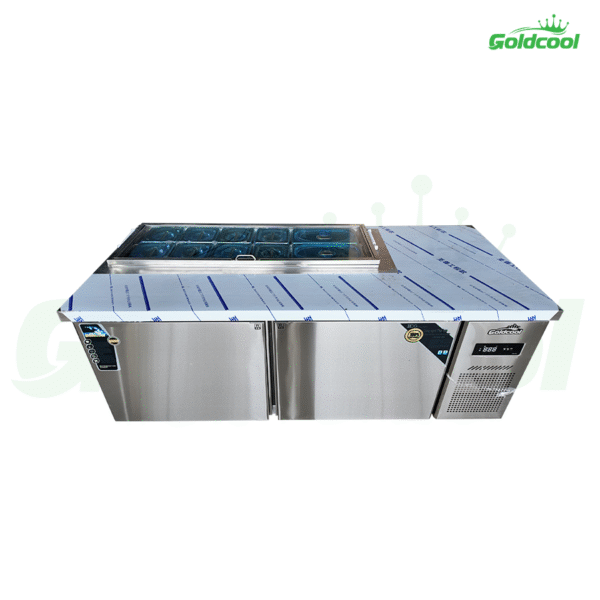 Tủ Mát Bàn Slad GoldCool 1.8M ( 8 - 12 - 16 Khay)