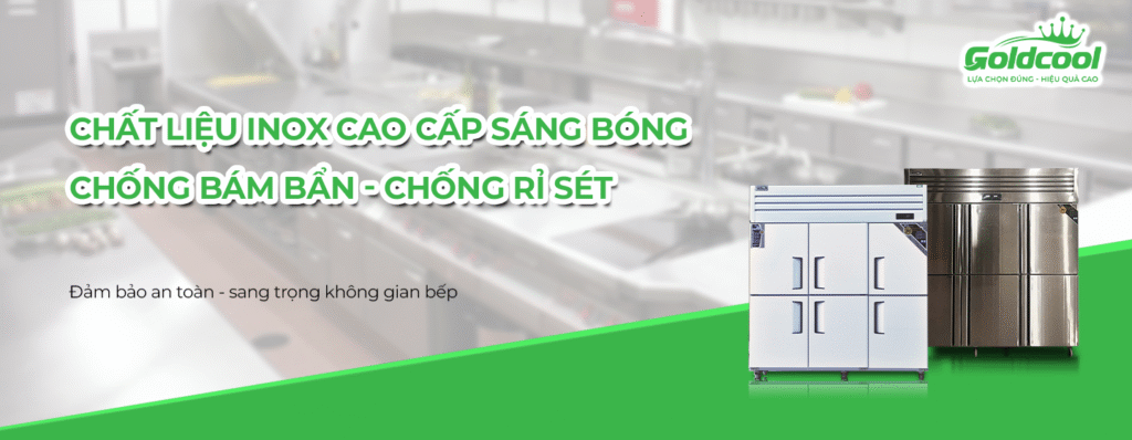 Tủ Đông 6 Cánh Goldcool | Giải Pháp Lưu Trữ Thực Phẩm Cho Nhà Hàng Lớn 19