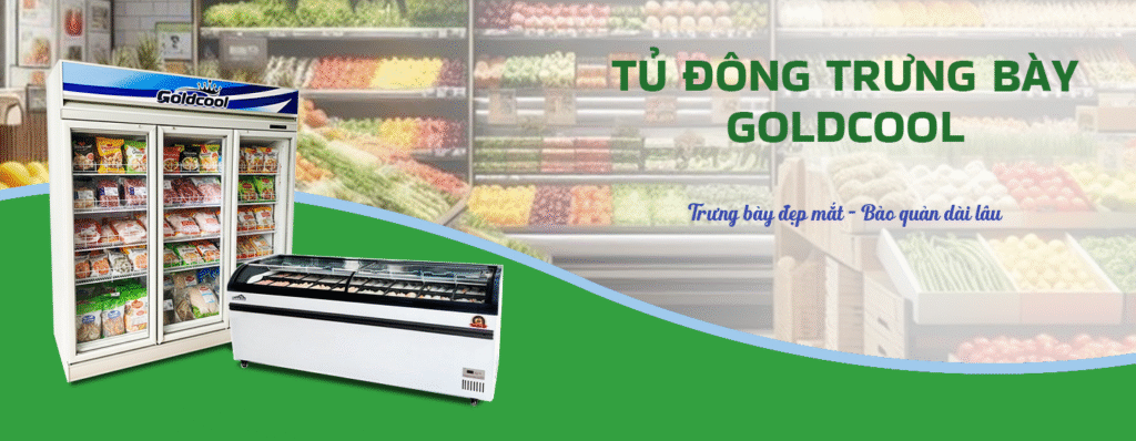 Tủ đông trưng bày Goldcool