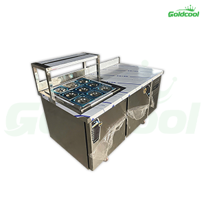 Tủ Mát Salad GoldCool 1.5M - 9 Khay GN 1/6 - Hình ảnh 3