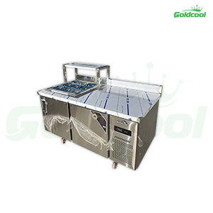 Tủ Mát Salad GoldCool 1.5M - 9 Khay GN 1/6 - Hình ảnh 2