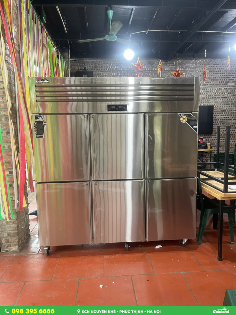 Tủ Đông 6 Cánh Goldcool | Giải Pháp Lưu Trữ Thực Phẩm Cho Nhà Hàng Lớn 5