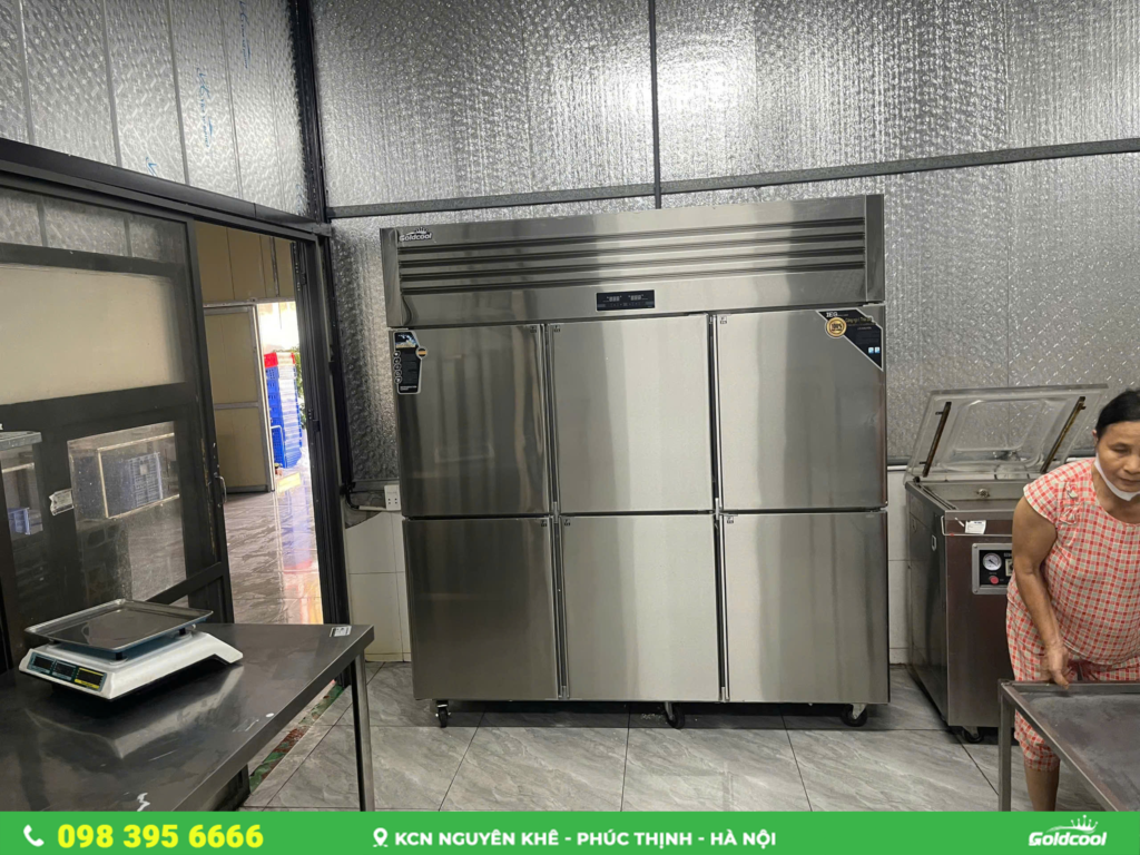 Tủ Đông 6 Cánh Goldcool | Giải Pháp Lưu Trữ Thực Phẩm Cho Nhà Hàng Lớn 3
