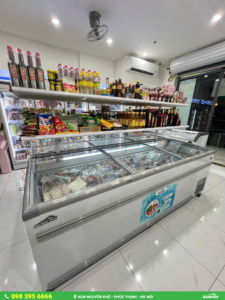 Tủ Đông Trưng Bày Goldcool | Tăng 20–40% doanh thu mỗi ngày 15