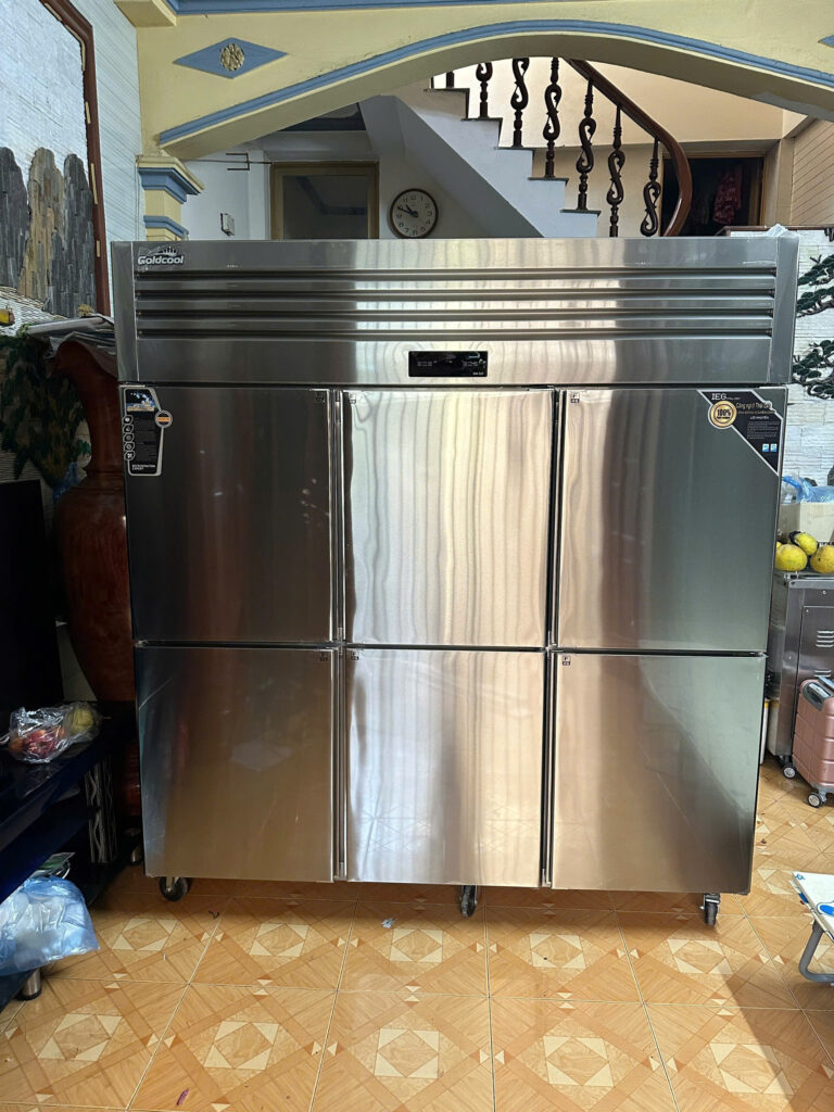 Tủ Đông 6 Cánh Goldcool | Giải Pháp Lưu Trữ Thực Phẩm Cho Nhà Hàng Lớn 9